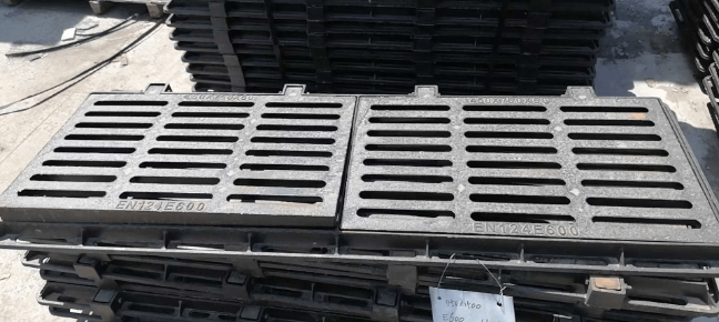 肃州球墨铸铁连体双篦展示