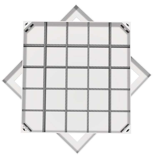 肃州不锈钢方井展示